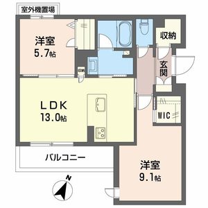 シャーメゾン　ラヴィ 0202号室