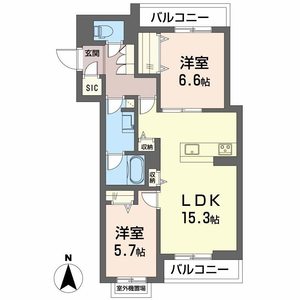 シャーメゾン王寺　ノースⅠ 0403号室