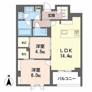 シャーメゾンステージ香櫨園 0204号室