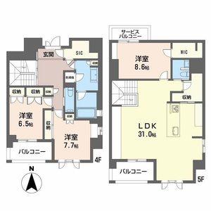 シャーメゾンステージ香櫨園 0402号室