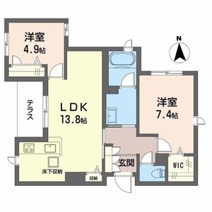 シャーメゾン　ソレイユ 0102号室