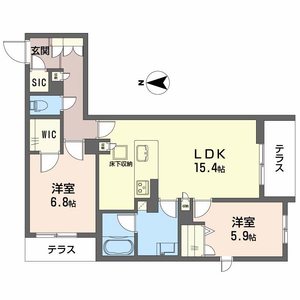 シャーメゾン　フェリーチェ【一部子育てグリーン】 0103号室