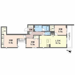 Ｖｉａ　Ｓｏｌｅ　六甲道 0203号室