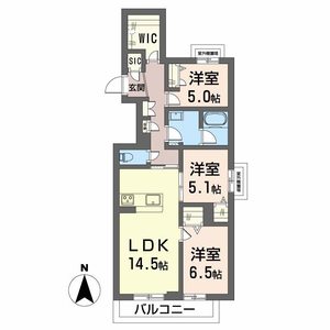 オグラ　シャーメゾン 0202号室