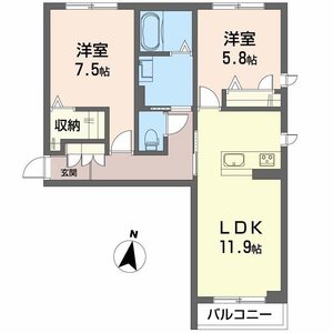 シャーメゾン　ピュアワン 0201号室