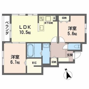 メゾンドソラⅡ 0101号室