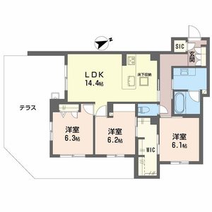 アルテーヌ浜寺元町 0113号室