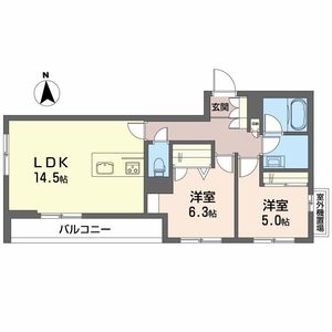 シャーメゾン三条東山 0203号室