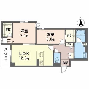 シャーメゾン三条東山 0201号室