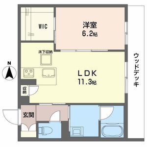 グランコート北浦 0105号室
