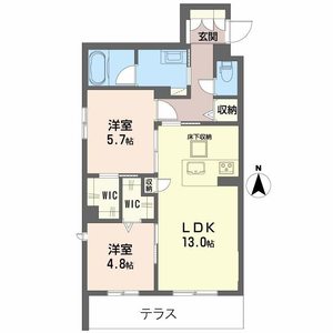 グランメゾン　ヒラキ 0102号室