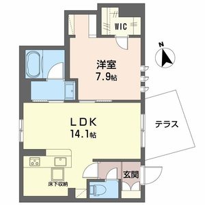 シャーメゾン堂ヶ芝 0101号室