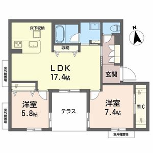 シャーメゾン　ルミエール西田辺 0102号室