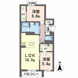 シャーメゾンアイメール 0302号室