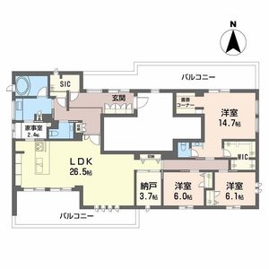 シークリサンス岡本 0401号室