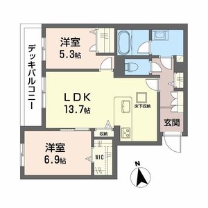 シャーメゾンガーデン太秦 0103号室
