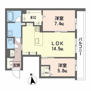 シャーメゾンガーデン太秦 0205号室