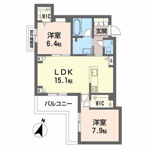 ベル　エ　ロンプラージュ 0202号室