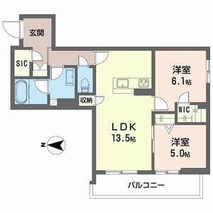 シャーメゾン静永 0201号室
