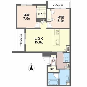 クリスタル　シャーメゾン 0302号室
