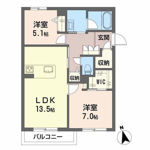 グランドルフ 0201号室