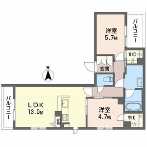 シャーメゾン　ル　シーニュ 0202号室