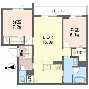 シャーメゾン　ヴェルーラ 0201号室