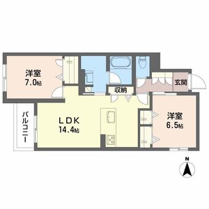 シャーメゾン　香芝　ワイケイ 0203号室