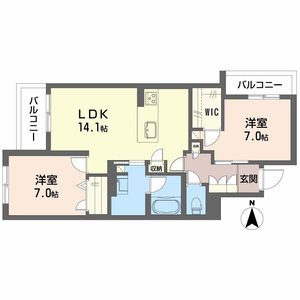 シャーメゾン　香芝　ワイケイ 0205号室