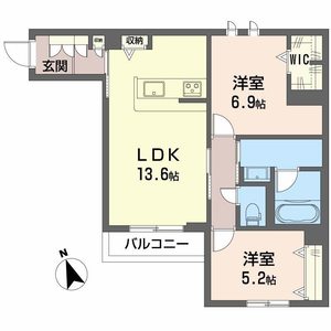 シャーメゾン　木の実 0201号室
