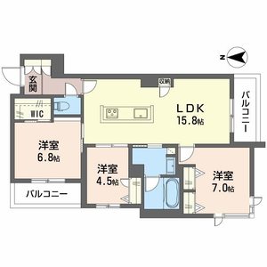 シャーメゾン　ウィステリアカーサ 0203号室