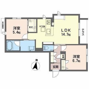 パラッツォ　グロリオーサⅢ 0110号室