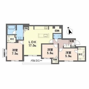 シャーメゾン　グランマーサ松虫通り 0301号室