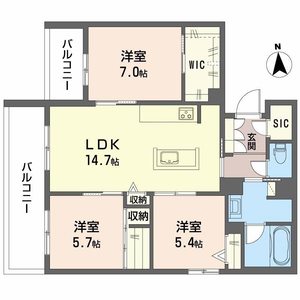 （仮称）住吉区シャーメゾン山之内２丁目ＰＪ 0205号室
