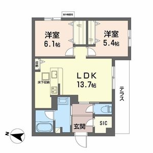 シャーメゾン　ル　リアン 0102号室