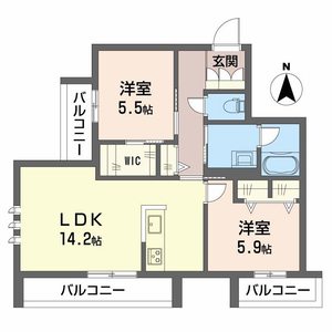 レラトア上賀茂 0203号室