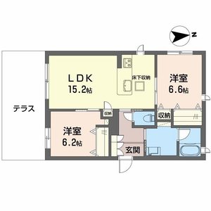 シャーメゾン　アンテナーティ　水尾 0101号室