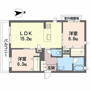 シャーメゾン　アンテナーティ　水尾 0201号室