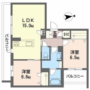 シャーメゾン　アンテナーティ　水尾 0302号室