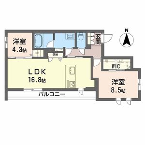 シャーメゾン　シン 0201号室