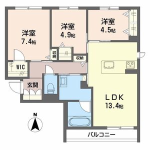 シャーメゾン　シン 0203号室