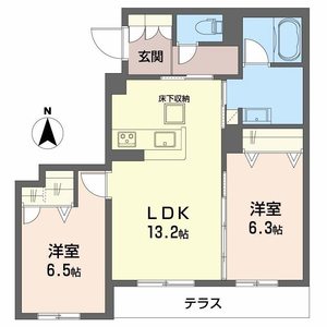 ヒュッゲ　コート 0101号室