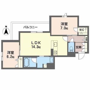 ヒュッゲ　コート 0303号室