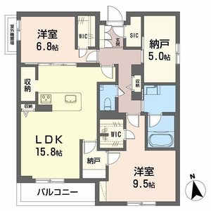 シャーメゾン　阪南　ガーデン 0201号室
