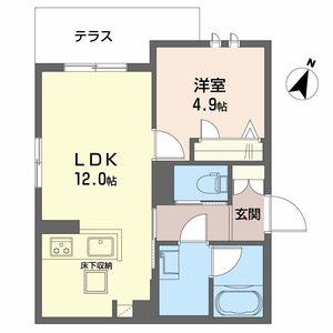 メゾン　オピエデュパン 0102号室