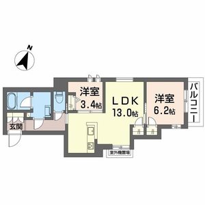 メゾン　オピエデュパン 0201号室