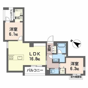 シャーメゾン　ノワリー 0202号室