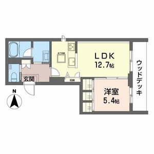 シャーメンゾン　カルム光月 0101号室