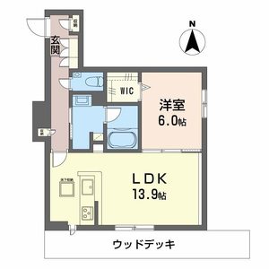 シャーメンゾン　カルム光月 0102号室