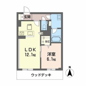 シャーメンゾン　カルム光月 0105号室